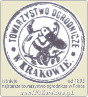 Strona Towarzystwa Ogrodniczego w Krakowie